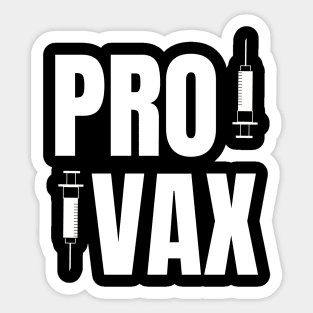 PRO VAX Sticker